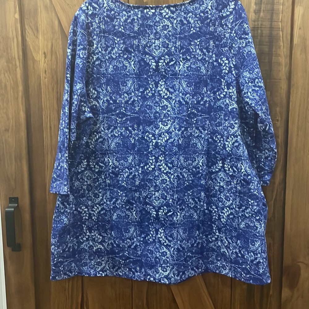 Susan Graver XL tunic - Picture 2 of 8